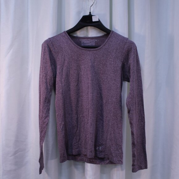 Under Armour Tops - Under Armour Heathered Purple Long Sleeve Top